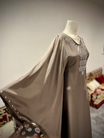 Jubbiya Starbya Butterfly Kaftan Abaya (Inner Belt)