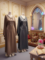 Jubbiya Starbya Butterfly Kaftan Abaya (Inner Belt)