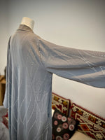 Jubbiya Embelished Stonework 2 Piece Abaya With Pockets