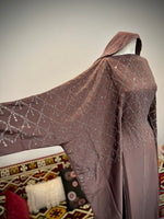 Jubbiya Waterfall Eid Abaya With Matching Scarf & Inner Belt