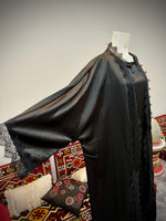 Deluxe Lace Detail 2pcs Slip Abaya Jacket Set
