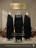 Jubbiya Women’s Butterfly Kaftan Plain Abaya