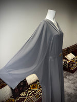 Jubbiya Women’s Elegant Abaya With Gold Clasp Belt