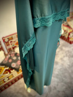 Jubbiya Premium Lace Detailed Abaya (Inner Tie)