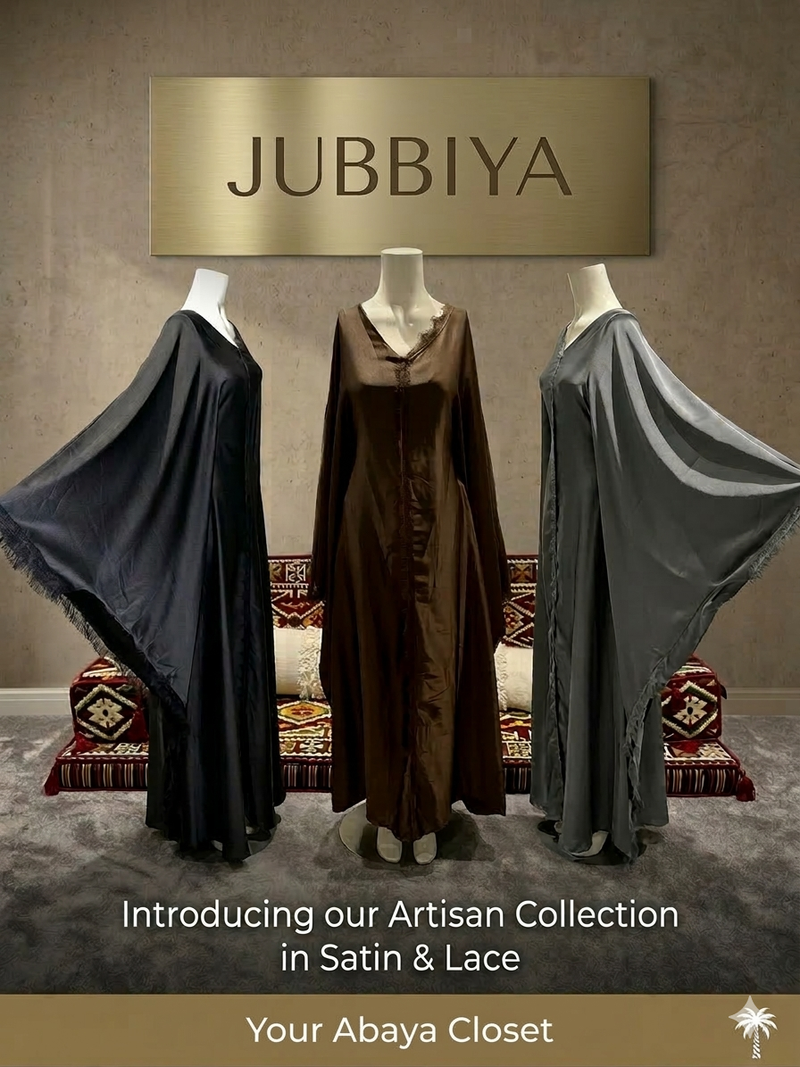 Jubbiya Premium Closed Lace Abaya