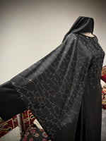 Jubbiya Fallen Butterfly Kaftan Abaya Embellished Stone Work