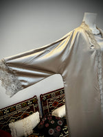 Deluxe Lace Detail 2pcs Slip Abaya Jacket Set