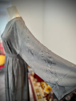 Jubbiya Aqua Abaya Comes with Matching Scarf and Belt