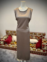 Deluxe Lace Detail 2pcs Slip Abaya Jacket Set
