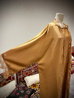 Deluxe Lace Detail 2pcs Slip Abaya Jacket Set