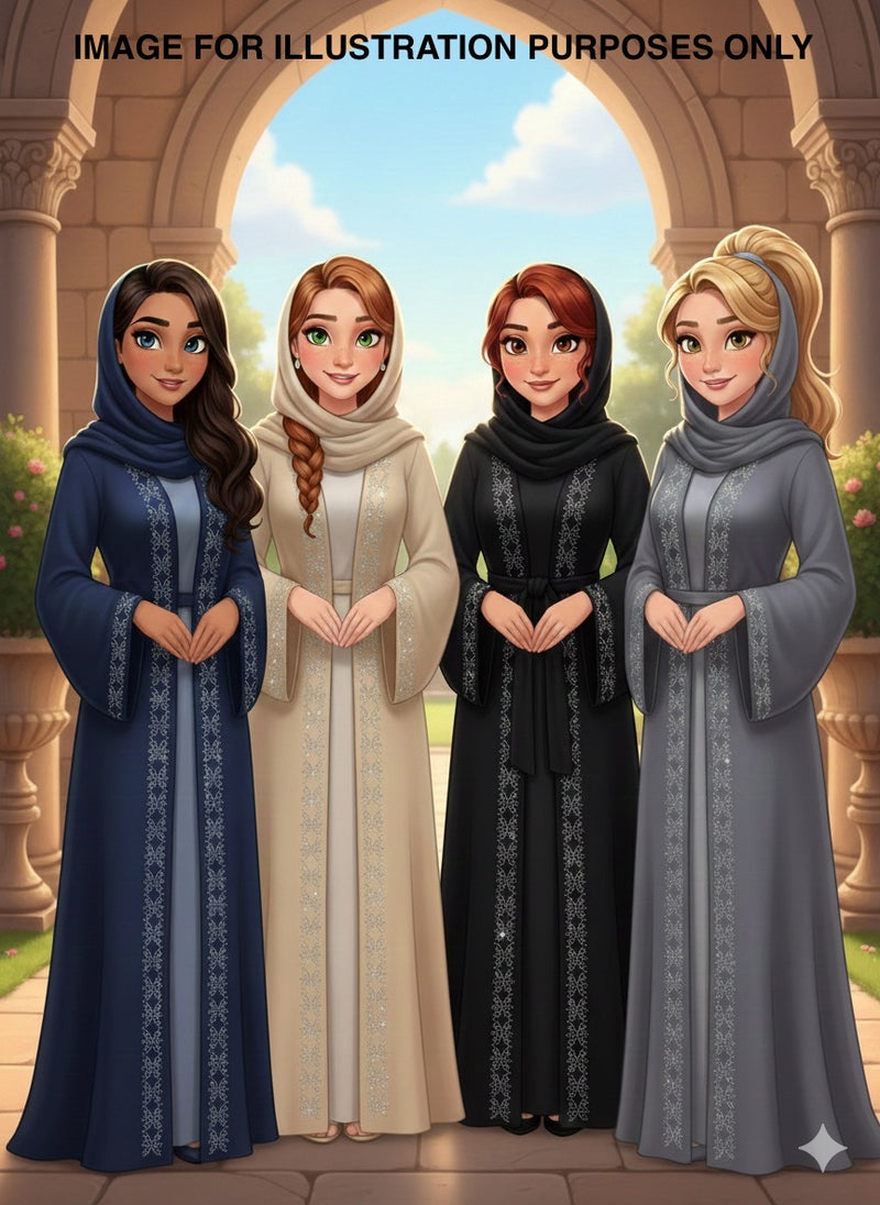 Jubbiya 2 Piece Abaya