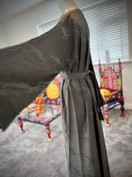 Jubbiya Aqua Abaya Comes with Matching Scarf and Belt