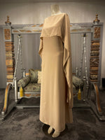 Ladies Pearl Scarf Abaya