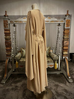 Ladies Pearl Scarf Abaya